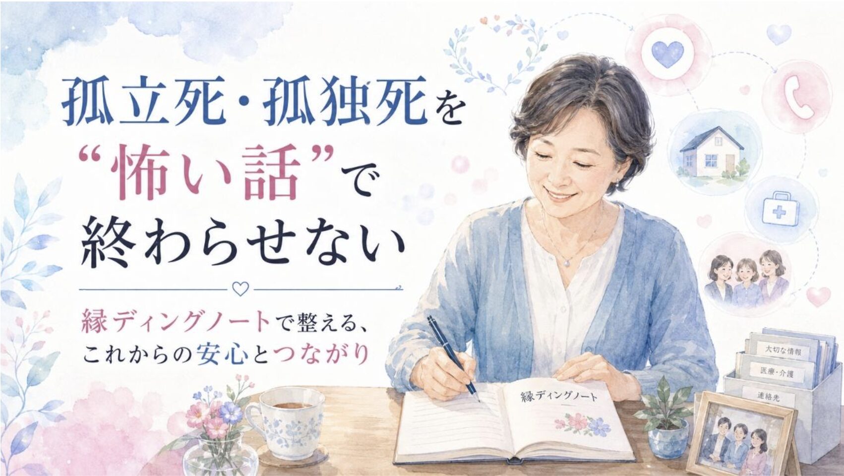 孤立死・孤独死を“怖い話”で終わらせない