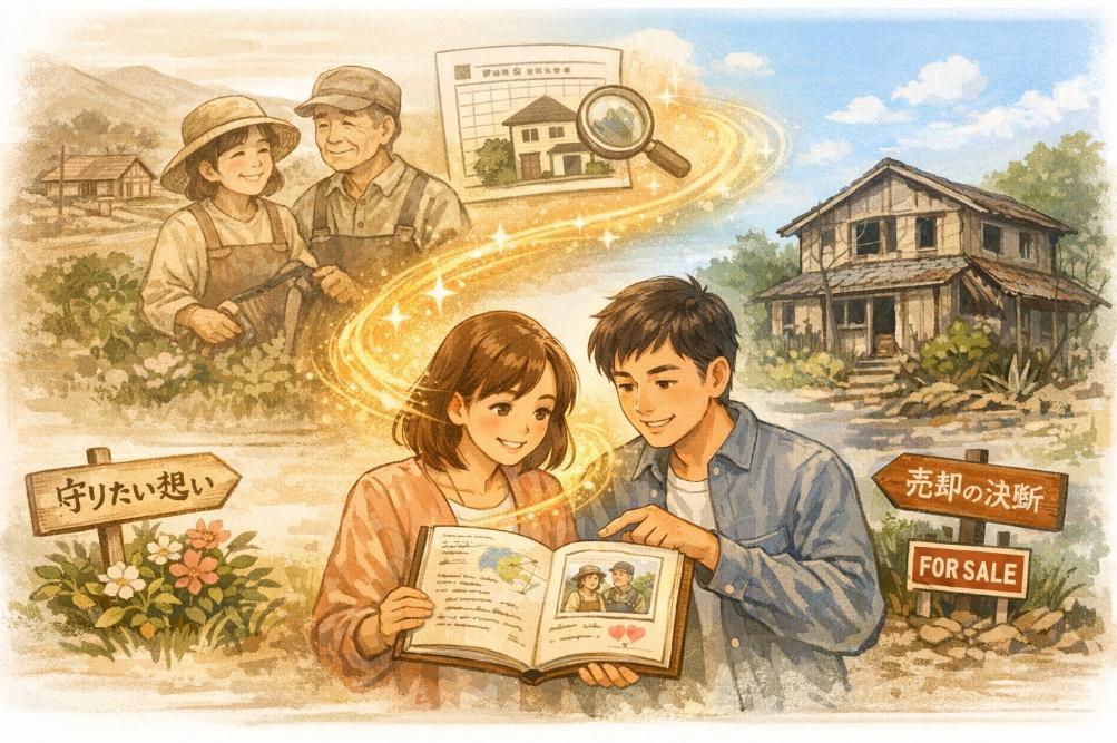 登記簿に書けない「土地の物語」を次世代へ。